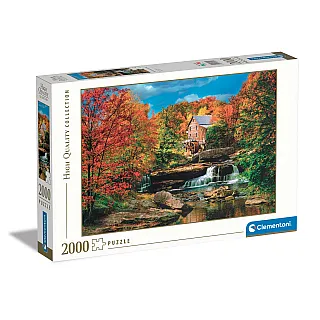 Clementoni Παζλ High Quality Collection Glade Creek Grist Mill ΗΠΑ 2000 τμχ