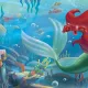 Clementoni Παζλ Panorama Disney Η Μικρή Γοργόνα 1000 τμχ