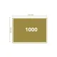 Clementoni Παζλ High Quality Collection Flowers In Paris 1000 τμχ - Compact Box