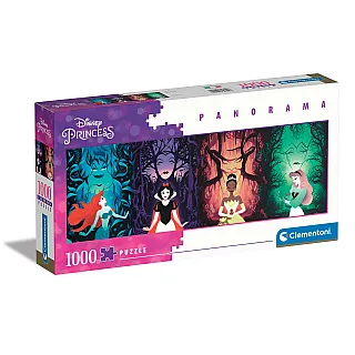Clementoni Παζλ Panorama Disney Πριγκίπισσες 1000 τμχ