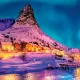 Clementoni Παζλ Panorama High Quality Collection Πολύχρωμη Νύχτα Στα Νορβηγικά Νησιά 1000 τμχ