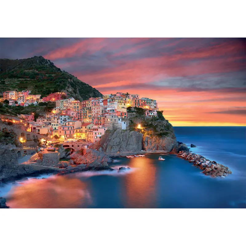 Clementoni Παζλ High Quality Collection Manarola 1000 τμχ - Compact Box