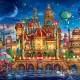 Clementoni Παζλ High Quality Collection Downtown 1000 τμχ - Compact Box