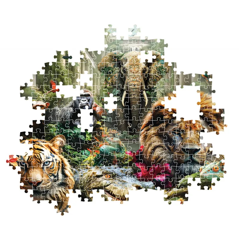 Clementoni Παζλ High Quality Collection Θαυμαστή Ζούγκλα 1000 τμχ
