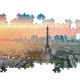 Clementoni Παζλ Panorama High Quality Collection Παρίσι 1000 τμχ - Compact Box