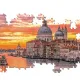 Clementoni Παζλ Panorama High Quality Collection Το Μεγάλο Κανάλι Βενετία 1000 τμχ - Compact Box