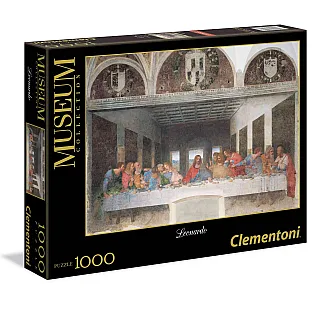 Clementoni Παζλ Museum Collection Leonardo Da Vinci: Μυστικός Δείπνος 1000 τμχ