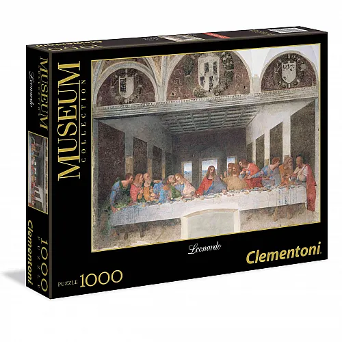 Clementoni Παζλ Museum Collection Leonardo Da Vinci: Μυστικός Δείπνος 1000 τμχ