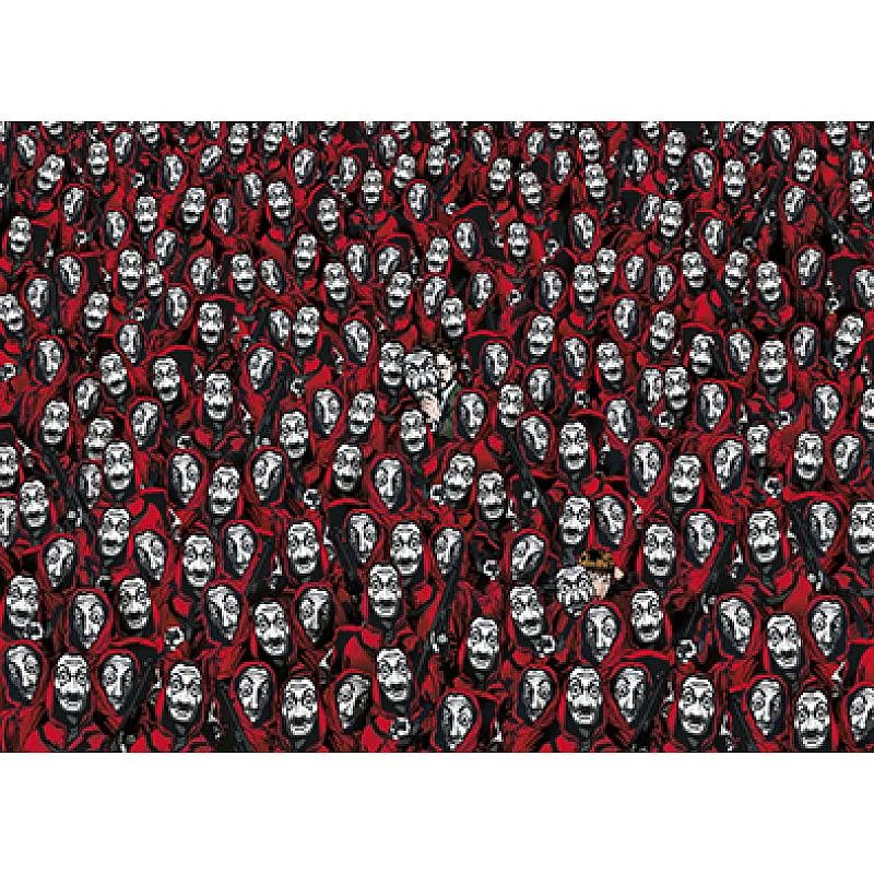 Clementoni Παζλ Impossible Netflix La Casa De Papel (The Money Heist) 1000 τμχ