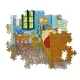 Clementoni Παζλ Museum Collection Van Gogh: Το Δωμάτιο Του Van Gogh 1000 τμχ
