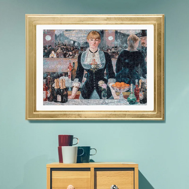 Clementoni Παζλ Museum Collection Manet: Μπαρ Στο Φολί Μπερζέρ 1000 τμχ