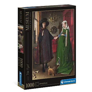 Clementoni Παζλ Museum Collection Van Eyck: Ο Γάμος Των Αρνολφίνι 1000 τμχ