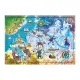 Clementoni Παζλ Story Maps Frozen 1000 τμχ