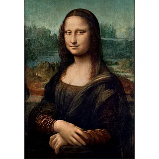 Clementoni Παζλ Museum Collection Leonardo Da Vinci: Μόνα Λίζα 1000 τμχ - Compact Box