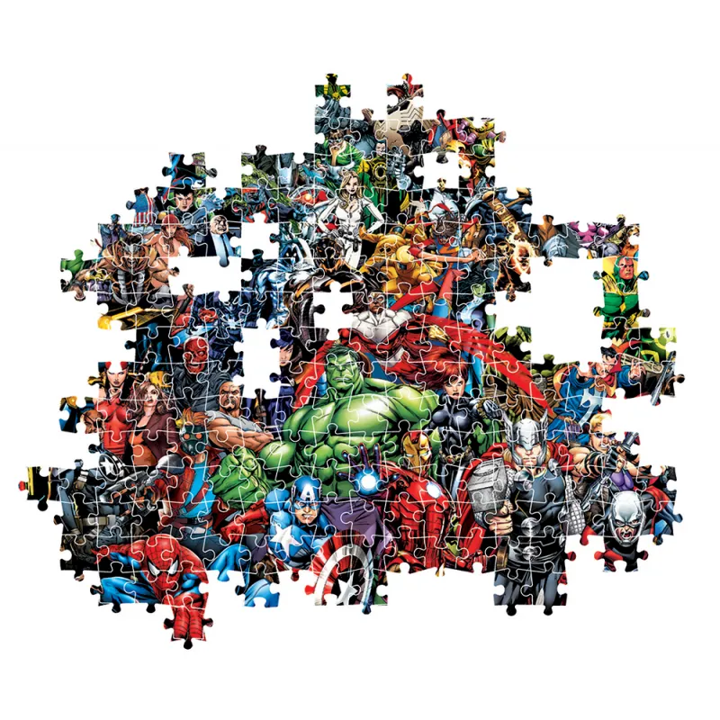 Clementoni Παζλ Impossible Marvel 1000 τμχ - Compact Box