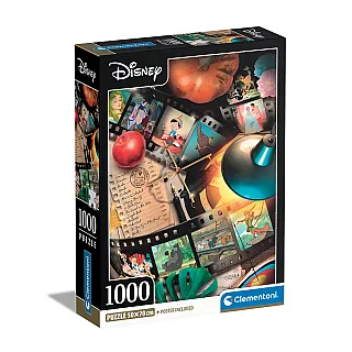 Clementoni Παζλ High Quality Collection Disney Classic Movies 1000 τμχ - Compact Box