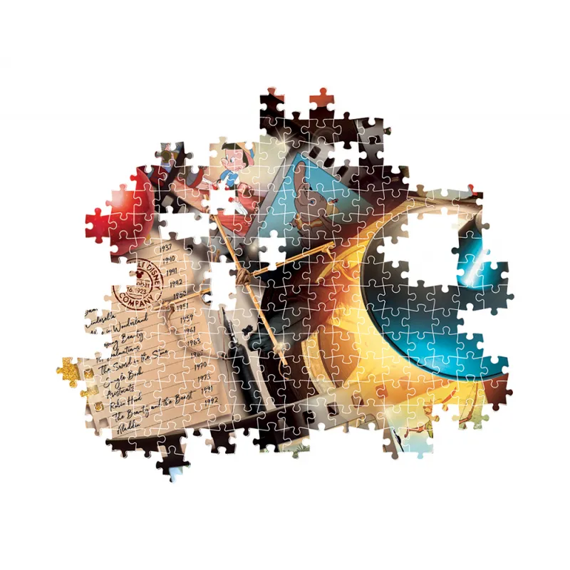 Clementoni Παζλ High Quality Collection Disney Classic Movies 1000 τμχ - Compact Box