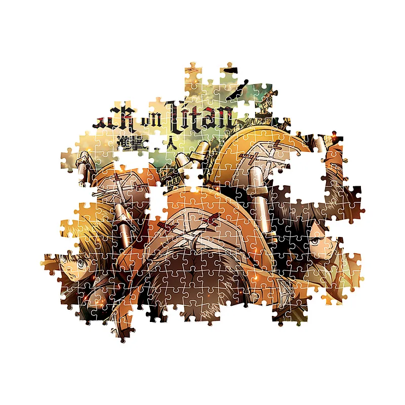 Clementoni Παζλ High Quality Collection Attack on Titans 1000 τμχ - Compact Box