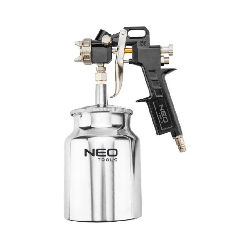 NEO TOOLS Πιστόλι βαφής αέρος κάτω δοχείο 1 lt 14-704 - Εργαλεία Αέρος