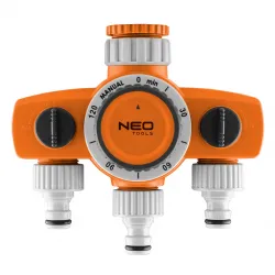 NEO TOOLS Προγραμματιστής ποτίσματος μηχανικός 3 εξόδων 15-750