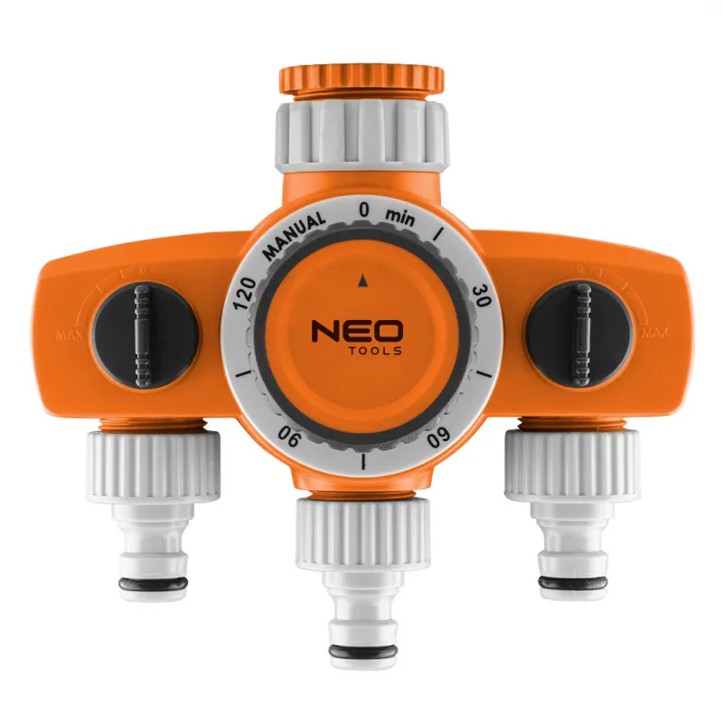 NEO TOOLS Προγραμματιστής ποτίσματος μηχανικός 3 εξόδων 15-750 - Ποτιστικά Μηχανήματα