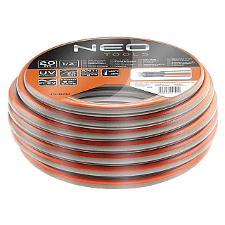 NEO TOOLS Λάστιχο ποτίσματος OPTIMA 1/2  20m 15-820