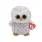 TY Beanie Boos Owlette Χνουδωτή Κουκουβάγια Λευκή 23εκ