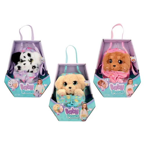 Baby Paws Λούτρινα Διαδραστικά Σκυλάκια Wave 2