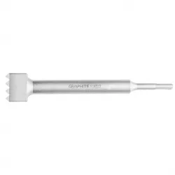 GRAPHITE Σμίλη για επεξεργασία επιφανειών SDS-Plus 40x40mm 16Δ 57H573