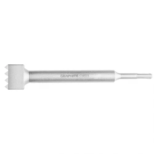 GRAPHITE Σμίλη για επεξεργασία επιφανειών SDS-Plus 40x40mm 16Δ 57H573