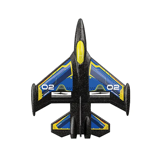 Silverlit Flybotic Sonic Evo Τηλεκατευθυνόμενο Αεροπλάνο Μπλε Για 8+ Χρονών