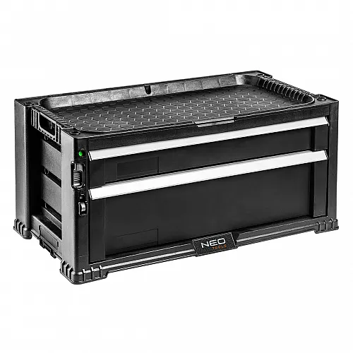 NEO TOOLS Εργαλειοφορέας πλαστικός με 2 συρτάρια 84-228