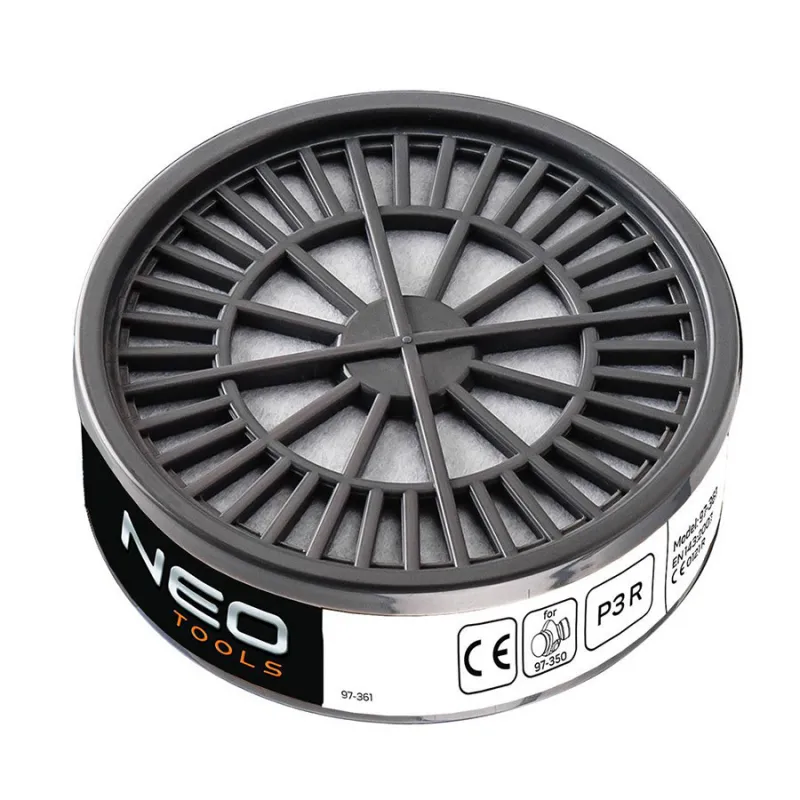 NEO TOOLS Φίλτρο P3 R για μάσκα μισού προσώπου 97-361 - Μάσκες-Κράνη-Γυαλιά-Ακουστικά