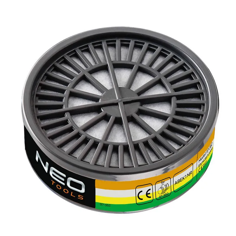 NEO TOOLS Φίλτρο ABEK1 NR για μάσκα μισού προσώπου 97-362 - Μάσκες-Κράνη-Γυαλιά-Ακουστικά