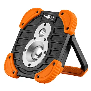 NEO TOOLS Προβολέας LED επαναφορτιζόμενος 750 και 250 Lumens 99-040