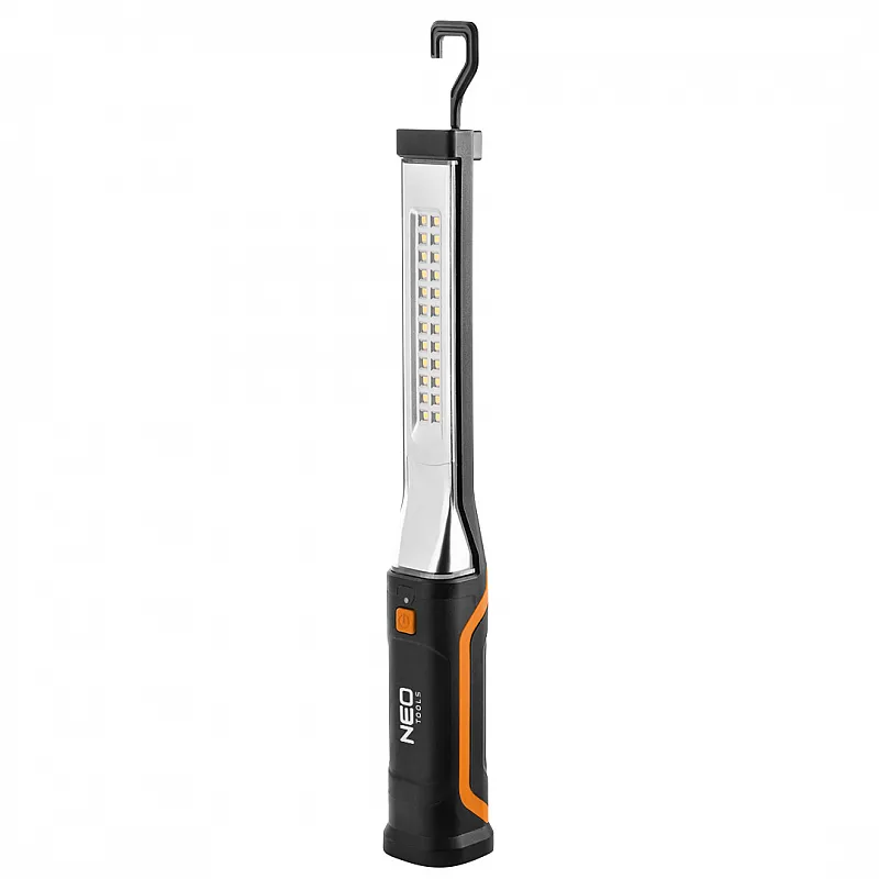 NEO TOOLS Φακός Συνεργείου Επαναφορτιζόμενος 300 Lumens 99-043 - Φακοί