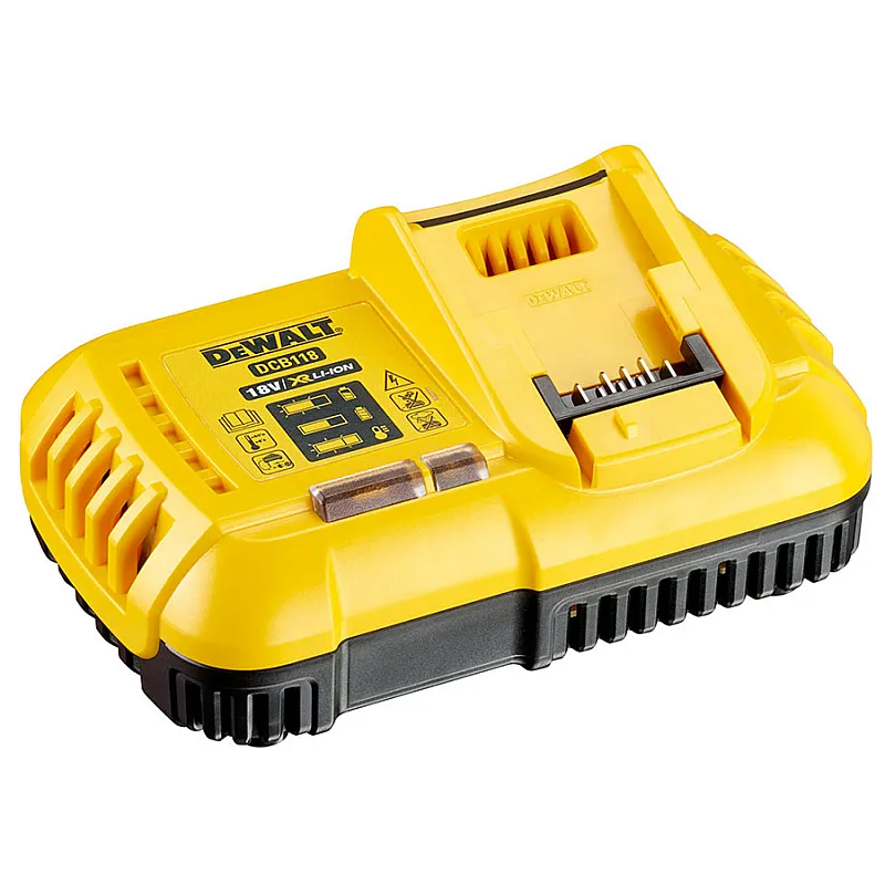DEWALT Φορτιστής 18V XR και XR FLEXVOLT DCB118 - Μπαταρίες - φορτιστές