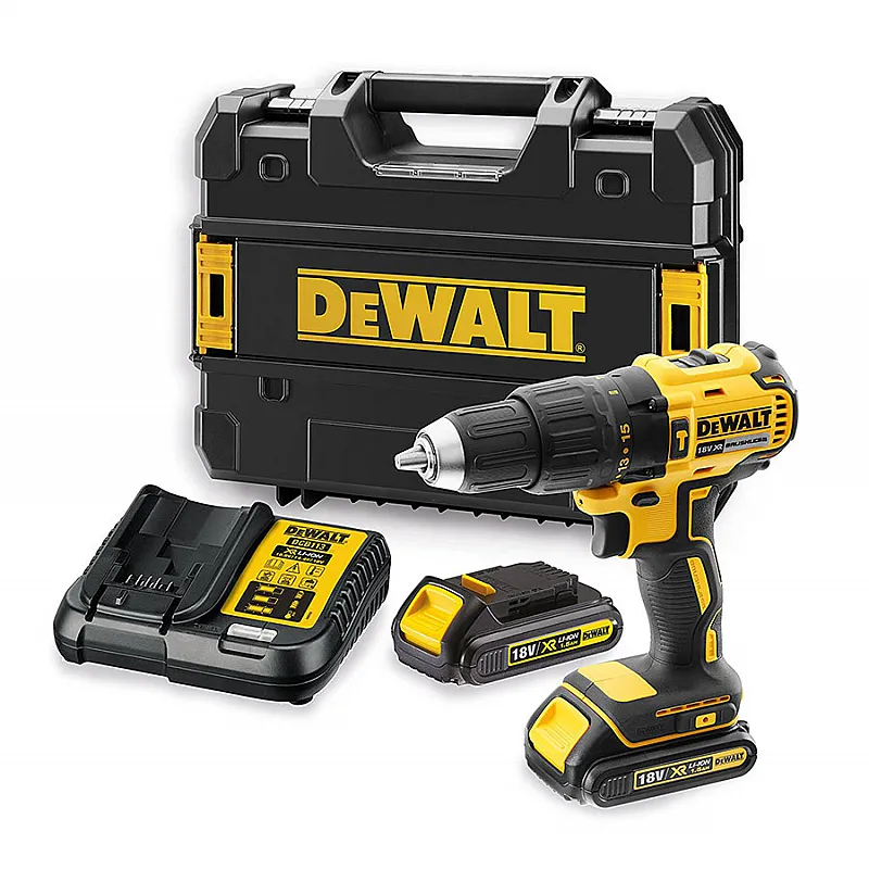 DEWALT Κρουστικό δραπ/δο Brushless 18V 2 μπατ. 1.5Ah DCD778S2T - Δραπανοκατσάβιδα