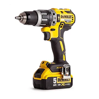 DEWALT Κρουστικό δραπ/δο Brushless 18V Li-Ion 2x5.0Ah DCD796P2
