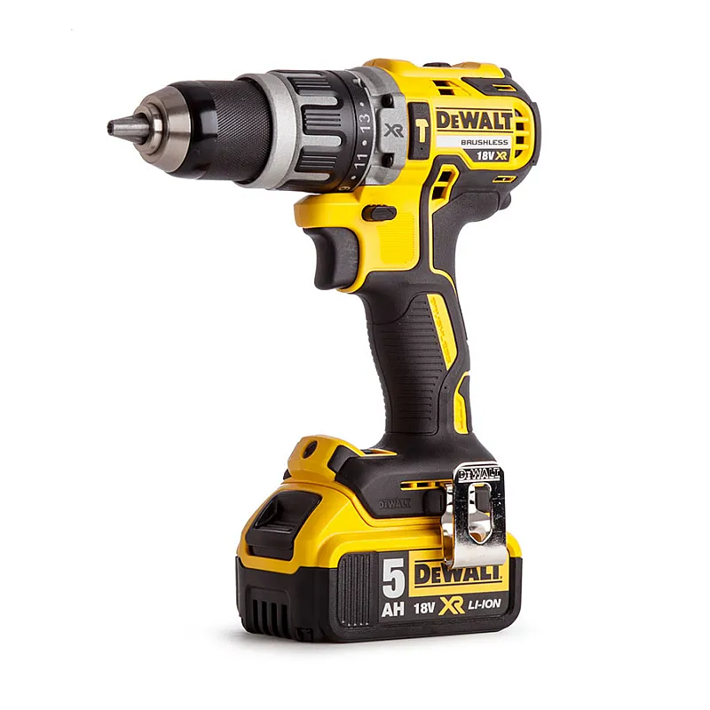 DEWALT Κρουστικό δραπ/δο Brushless 18V Li-Ion 2x5.0Ah DCD796P2 - Δραπανοκατσάβιδα