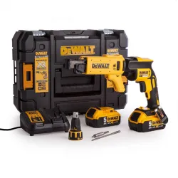 DEWALT Κατσαβίδι Γυψοσανίδας Αυτοτροφοδοτούμενο 18V 5Ah XR Li-Ion DCF620P2K