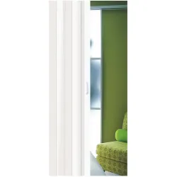 Inox Kiss Πόρτα PVC 91x220cm Λευκό Χρώμα DO200