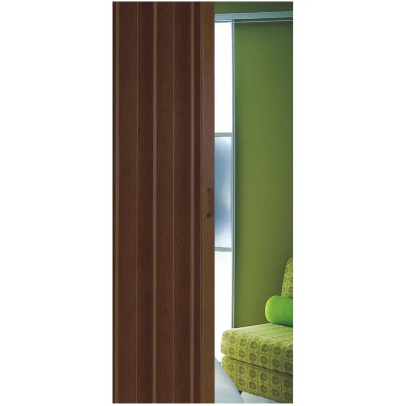 Inox Kiss Πόρτα PVC 91x220cm Χρώμα καφέ Σκούρο DO400 - Πόρτες Πτυσσόμενες