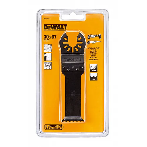 DeWALT Λεπίδα για σκληρό ξύλο 30χιλ x 67χιλ DT20703
