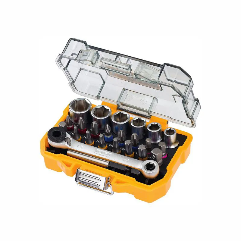 DEWALT Πολύγωνο καστάνιας με καρυδάκια και μύτες σετ 24τμχ DT71516 - Εργαλεία Χειρός
