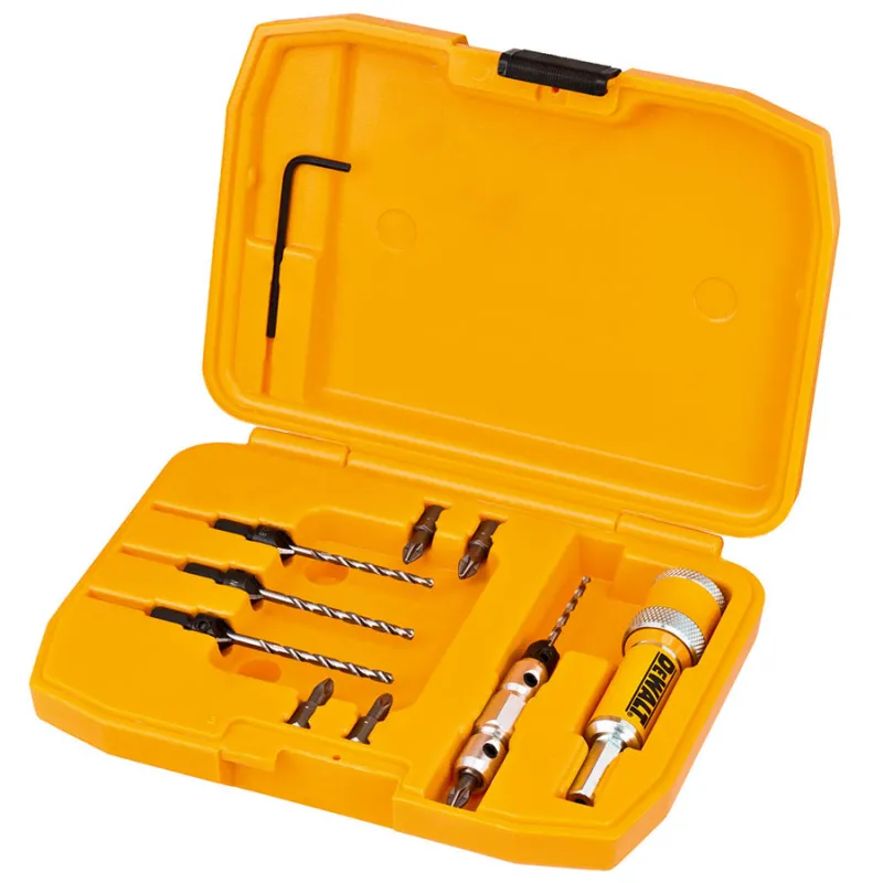 DEWALT Σετ Εξαρτημάτων με Αντάπτορα 12τμχ DT7612 - Διάτρηση