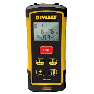 DEWALT Μετρητής αποστάσεων λέιζερ 50m DW03050
