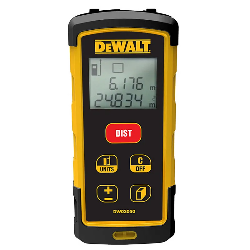DEWALT Μετρητής αποστάσεων λέιζερ 50m DW03050 - Λέιζερ - Όργανα Μέτρησης