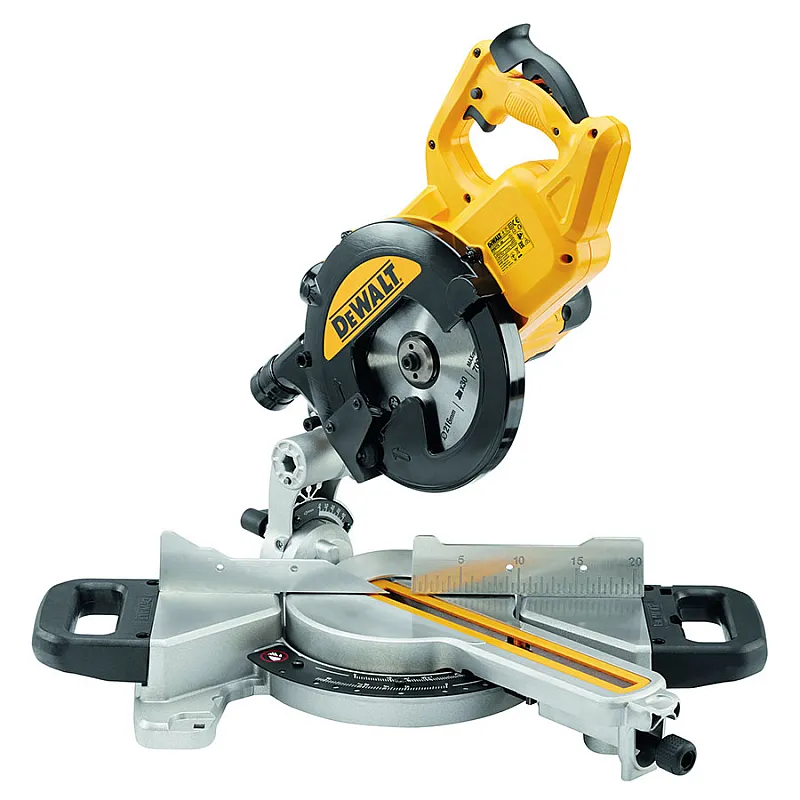 DEWALT Φαλτσοπρίονο συρόμενο 1400W 216mm DWS774 - Δισκοπρίονα Σταθερά-Φαλτσοπρίονα