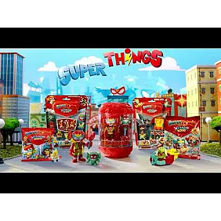 Superthings Μικροπλάσματα Superbot Με Φιγούρες Mega-K Για 3+ Χρονών